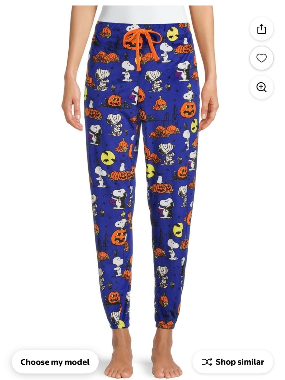 Peanuts Halloween Sleep Pants